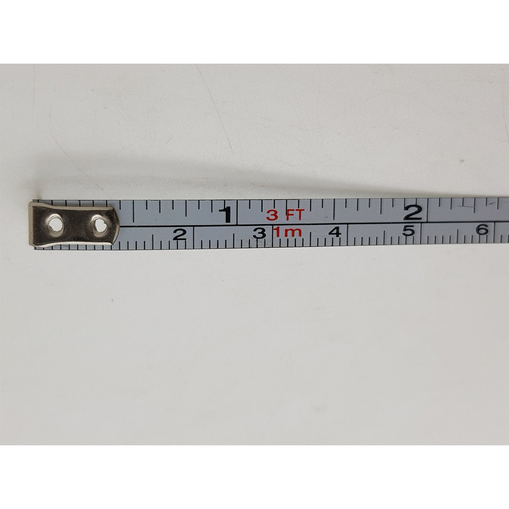 Meteran Roll 1 Meter x 6 mm di lengkapi gantungan kunci