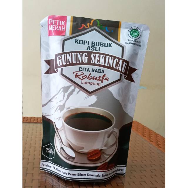 

KOPI ROBUSTA GUNUNG SEKINCAU