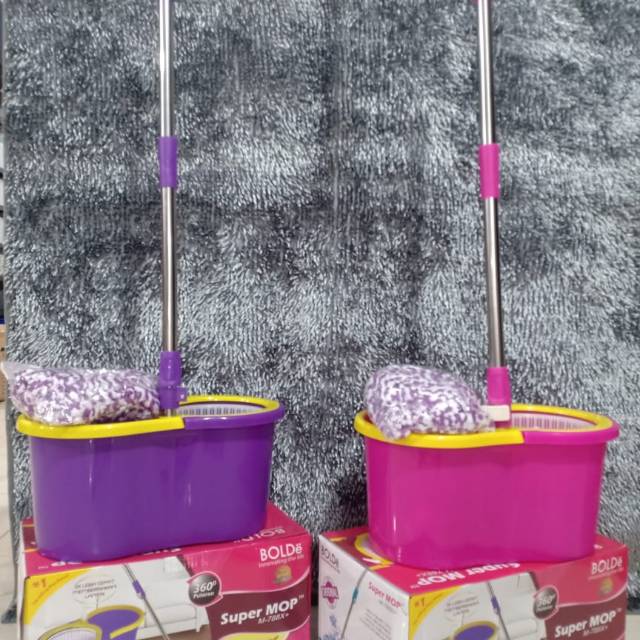 Alat pel lantai super mop bolde