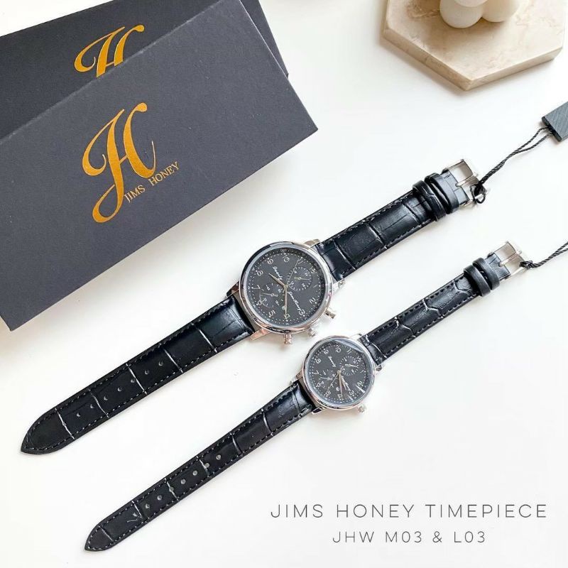 JIMS HONEY JHW 05 JAM TANGAN COUPLE ANTI AIR (FREE EXCLUSIVE BOX)