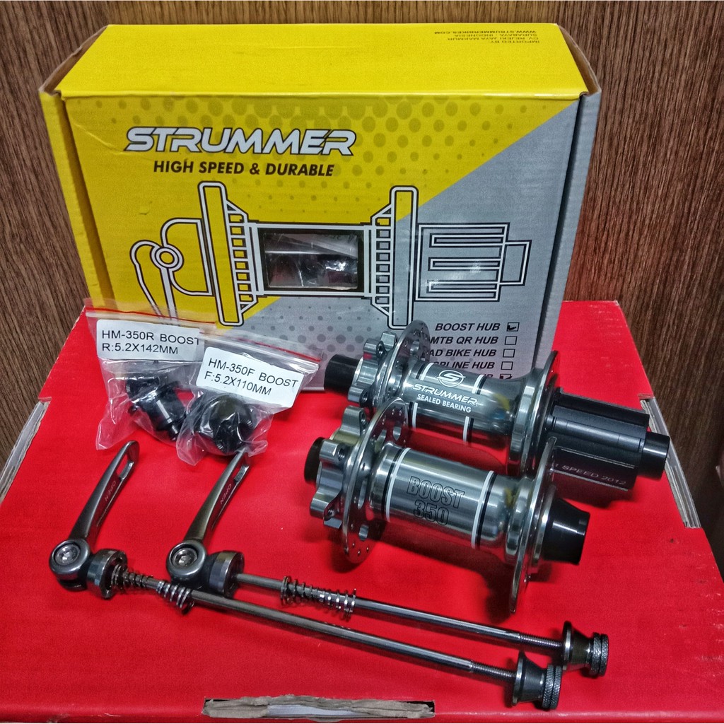 Hub Freehub Strummer 4in1 MT350 BOOST - Titanium Black