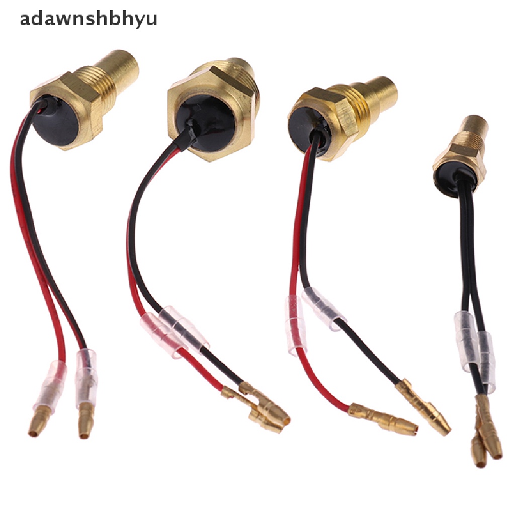 Adawnshbhyu 12V /24V Mobil Truk Digital Sensor Suhu Air 50K Head Plug 10/14 /16 /21MM