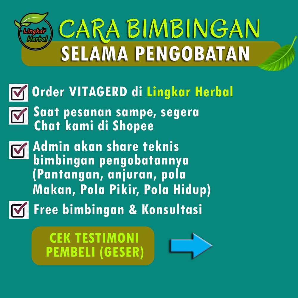 Madu VITAGERD Herbal GERD dan Asam Lambung Original Asli Ori