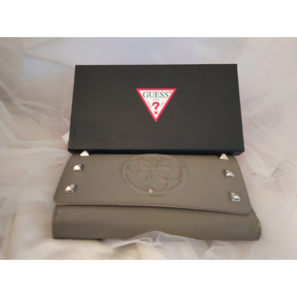 Dompet wanita Guess original grey