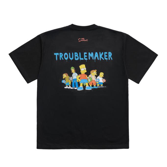 [[[PRODAK BARU]]] ADLV X Simpsons Graffiti Tee Black 100% Original