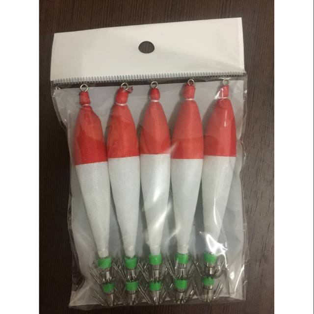 Kail umpan Pancing Cumi - seawood squid Jig Apollo