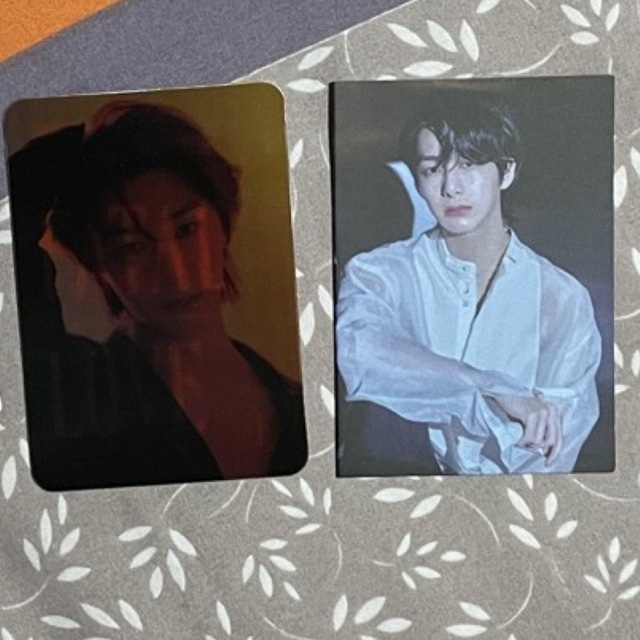 HYUNGWON MONSTA X FATAL LOVE LENTI HIDDEN MESSAGE SET