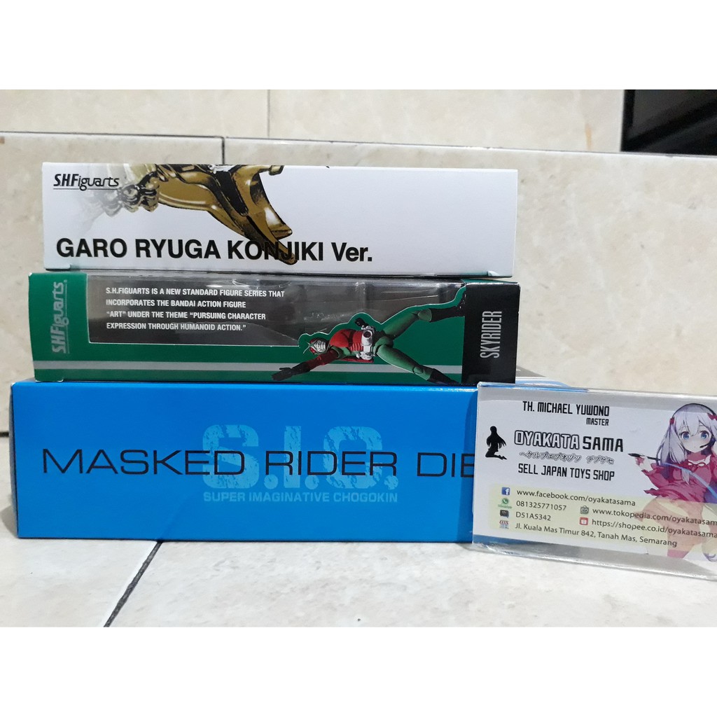 SIC Diend,SHF Skyrider,SHF Garo Ryuga Konjiki Ver (Pelunasan Ferdinand)