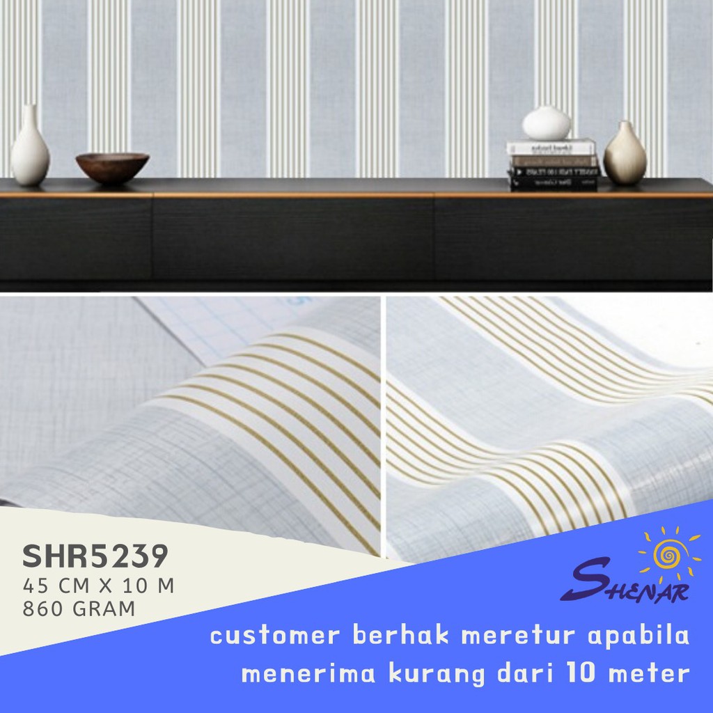 WALLPAPER 45X10M / WALLPAPER STIKER DINDING PVC/STIKER DINDING KAMAR TIDUR ANAK/ WALLPAPER KARAKTER/ WALLPAPER STIKER RUANG TAMU DAPUR, SHENARCORNER168