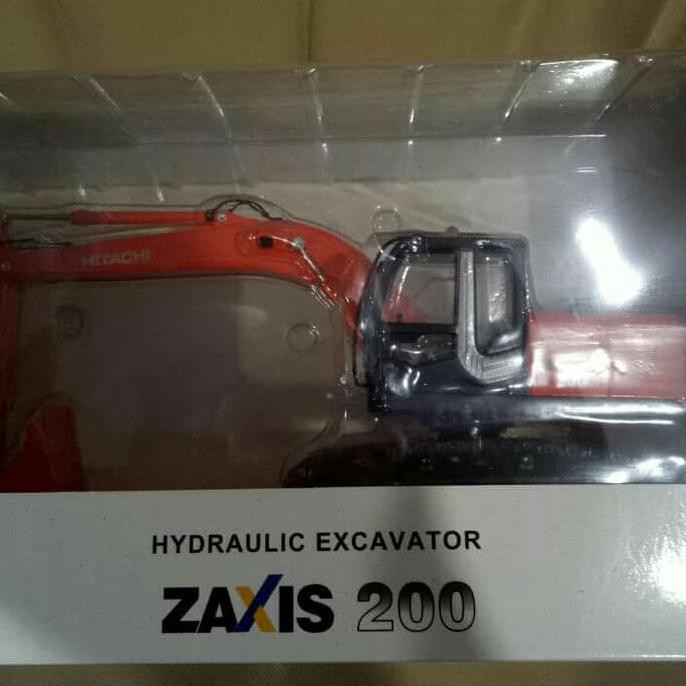 MINIATUR DIECAST ALAT BERAT EXCAVATOR HITACHI ZAXIS 200