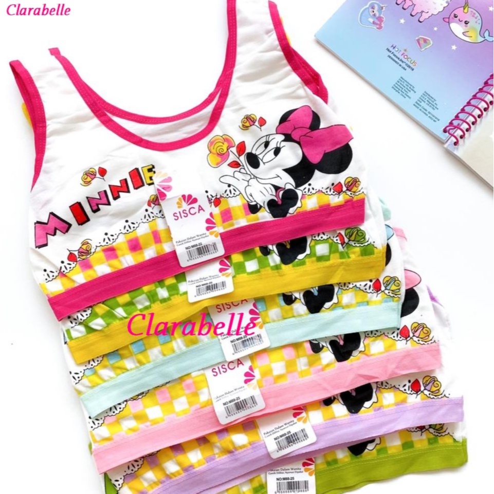 MIniset Katun Remaja SISCA motif Kartun Miniset Anak