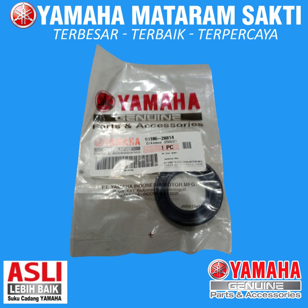 OIL SEAL / SEAL RODA BELAKANG WR155 ORIGINAL / 93106-28814