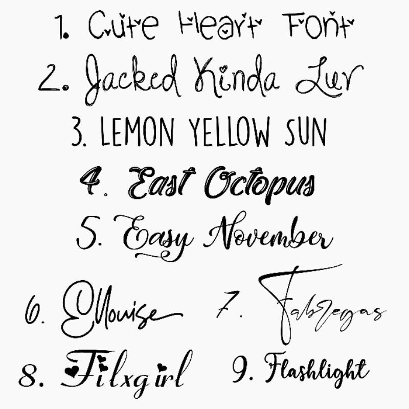 CT26 - STICKY TATTOO TEMPORARY / CUSTOM NAMA / TULISAN
