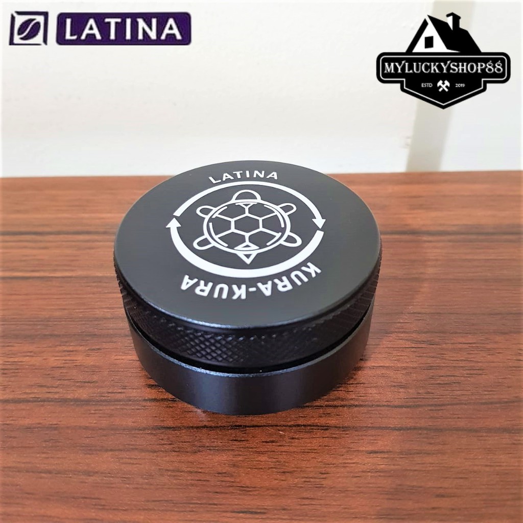 Latina Kura Kura Macaron Distribution Tamper Coffee 58 mm Tamper Kopi