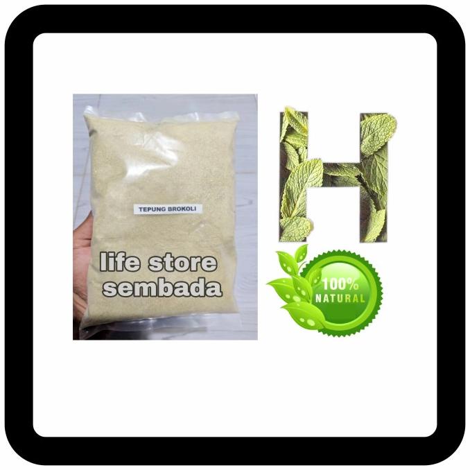 

tepung brokoli 100 gram