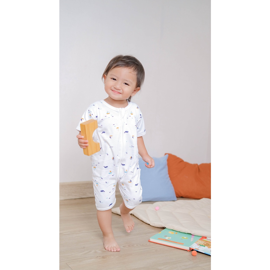 Nice Kids - Printed Playsuit (Jumper Bayi 0-2 Tahun)