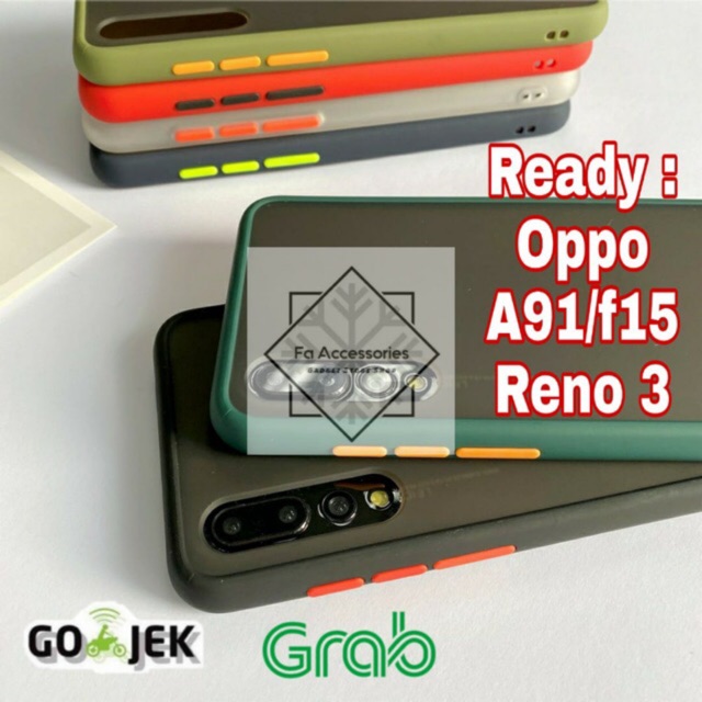 Phone soft Case oppo A91 RENO 3 softcase casing shock proof