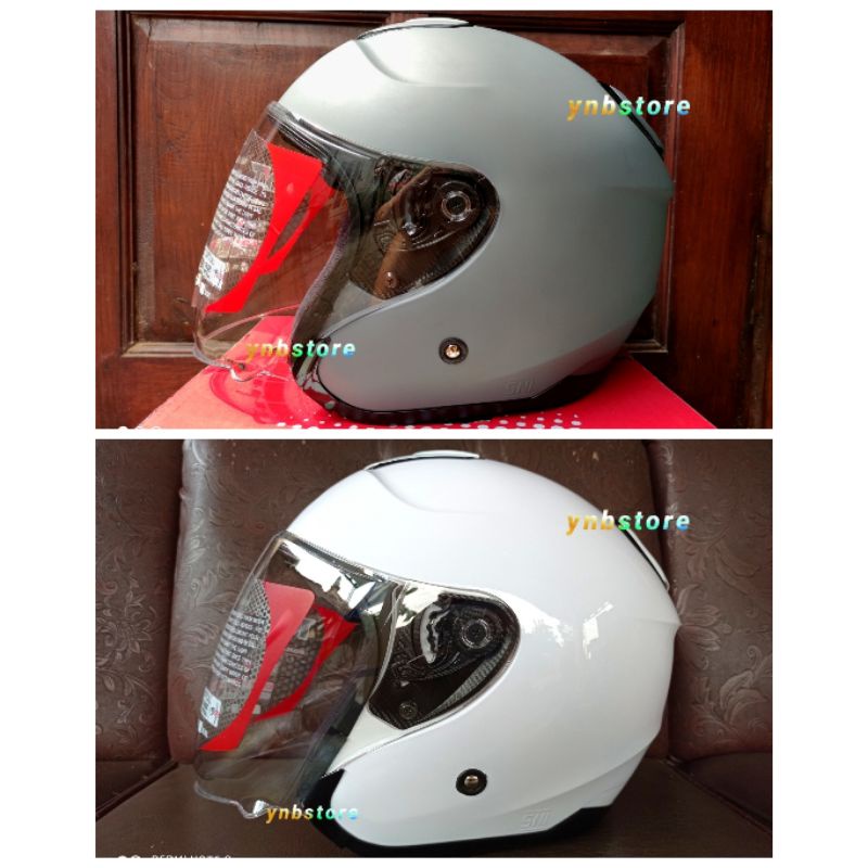 helm kyt kyoto solid r black doff limited   kyt kyoto r polos gunmetal abu tua   kyt kyoto r white p