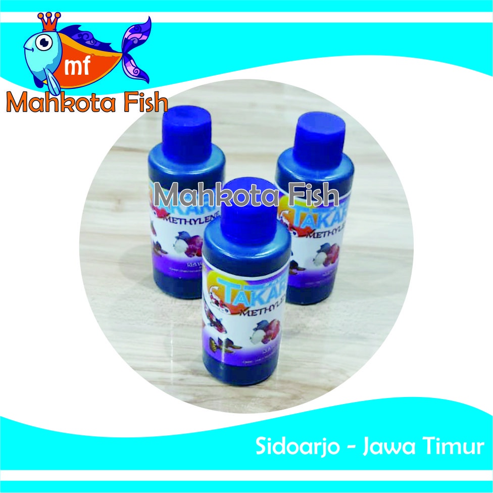 Obat Biru (METHYLENE BLUE) | Obat Ikan Hias | Obat White Spot | Obat Cupang (GRATIS KARDUS)