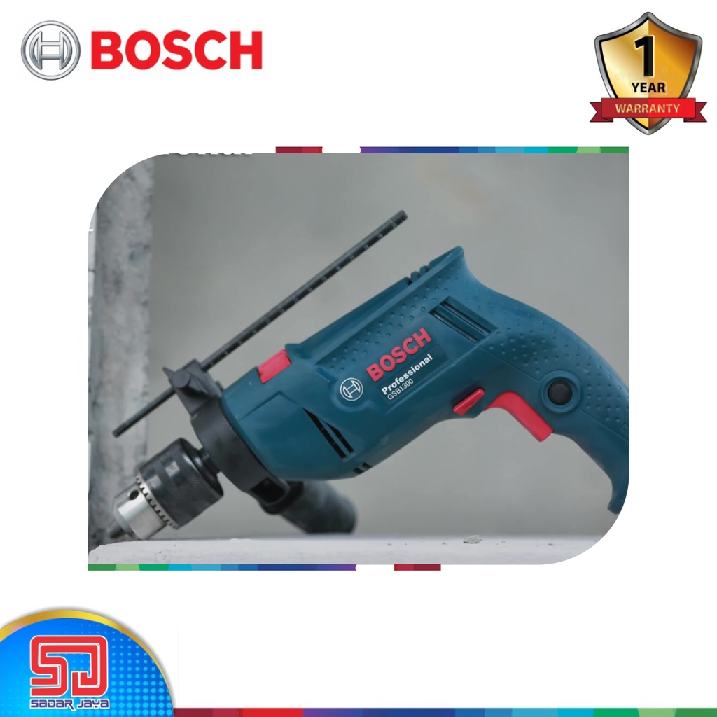 Bosch GSB 550 Bor Listrik Impact Drill 2 arah - Bobok Tembok Beton Kayu Besi