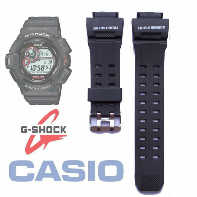 STRAP TALI JAM CASIO GSHOCK RANGEMEN GW-9400 / GW9400 / GW 9400 RUBBER STRAP TALI JAM GSHOCK GW9400