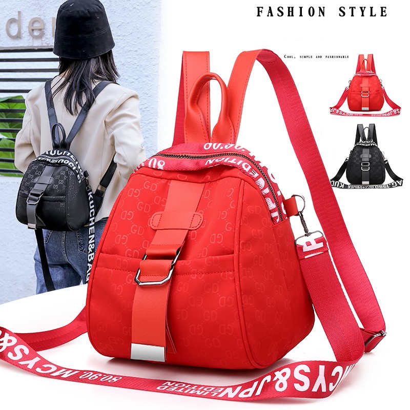 multifunctional handbag Backpack women shoulder bag female bag kecil Ransel wanita import murah 7162