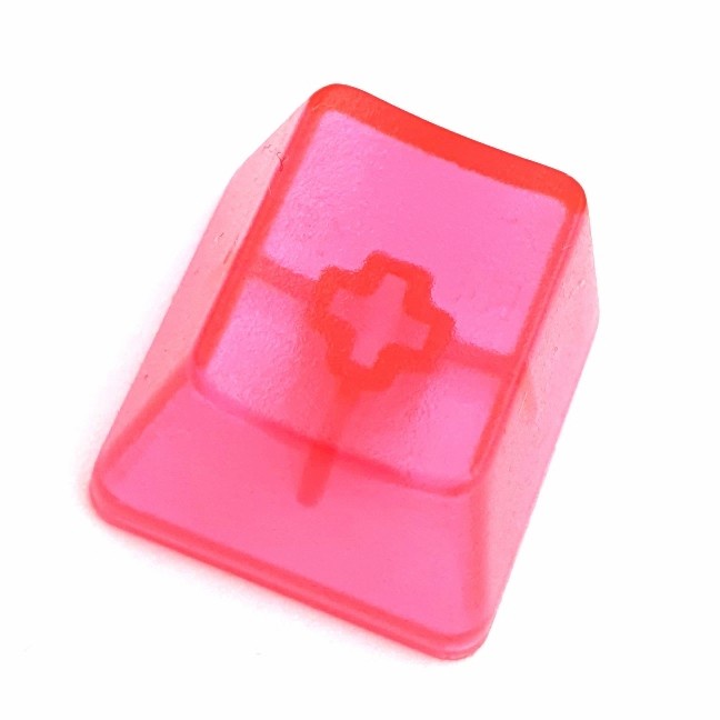 Keycap CLV 1U pink polos blank replacement keyboard button tombol