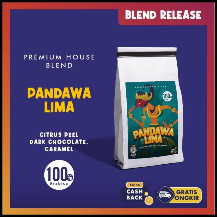 

Premium! Kopi House Blend Pandawa5 100% Biji Kopi Arabika Specialty