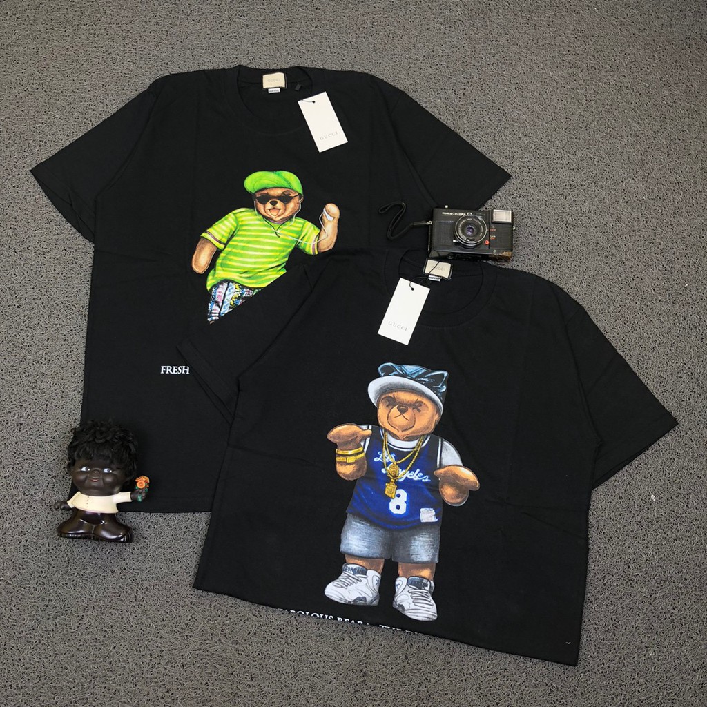 Kaos Tshirt Tee Gucci Bear Parody 2 Motif