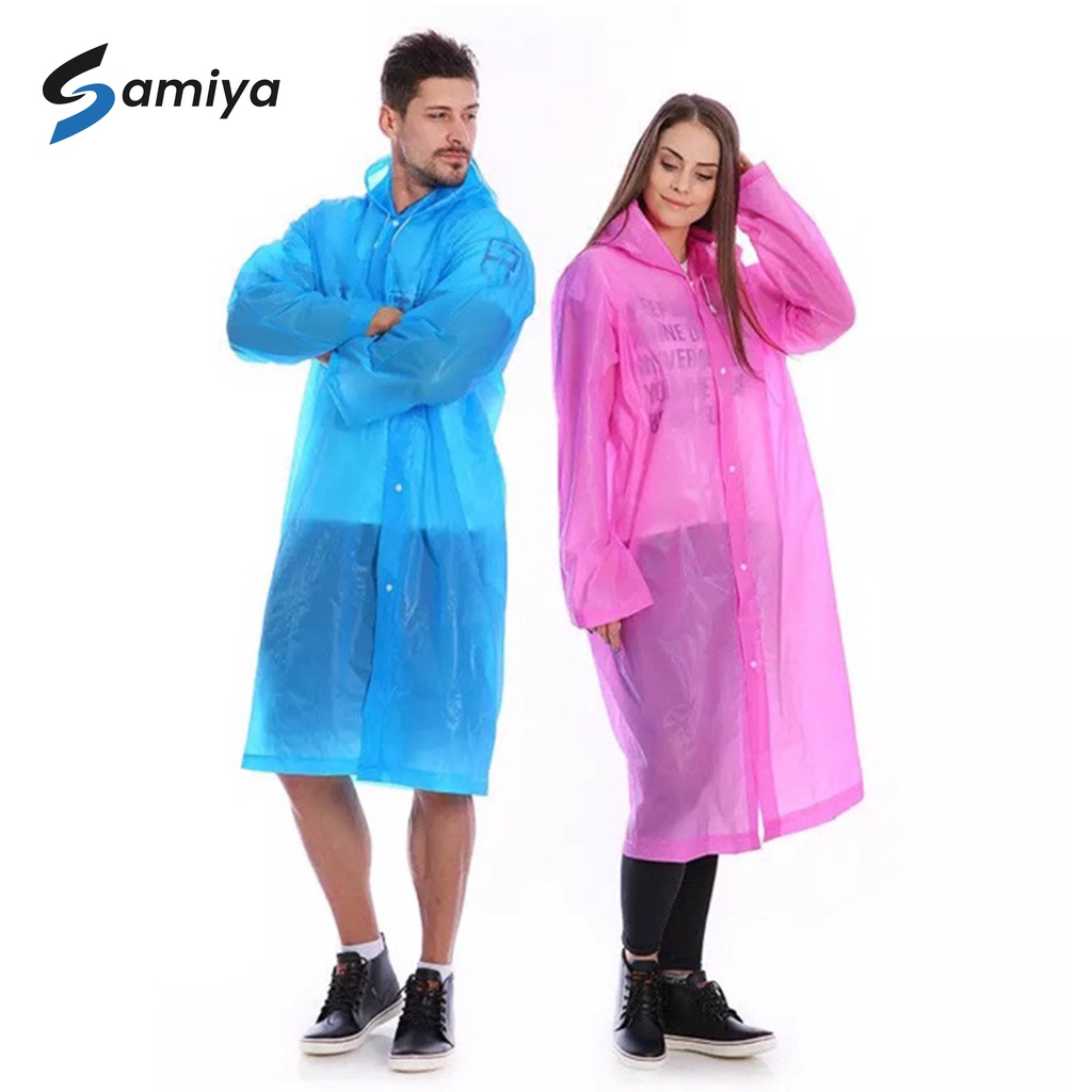 Jas hujan dewasa / eva raincoat / jas hujan motor unisex perempuan lelaki