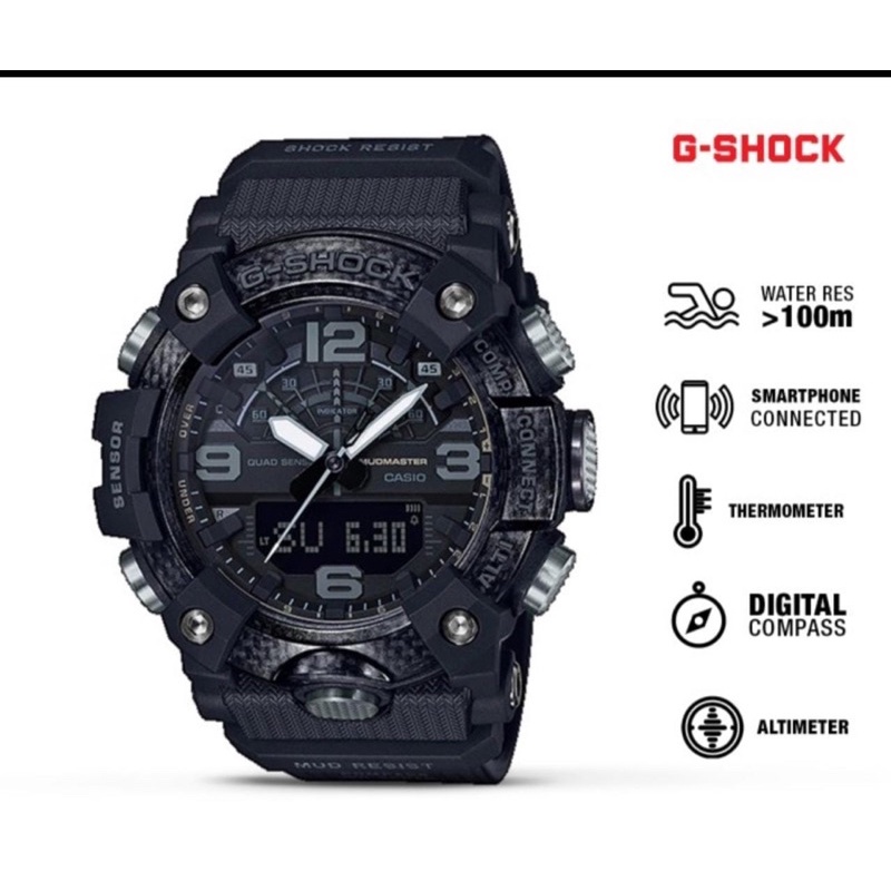 Casio G-shock moon pria, GM-2100MG-1ADR