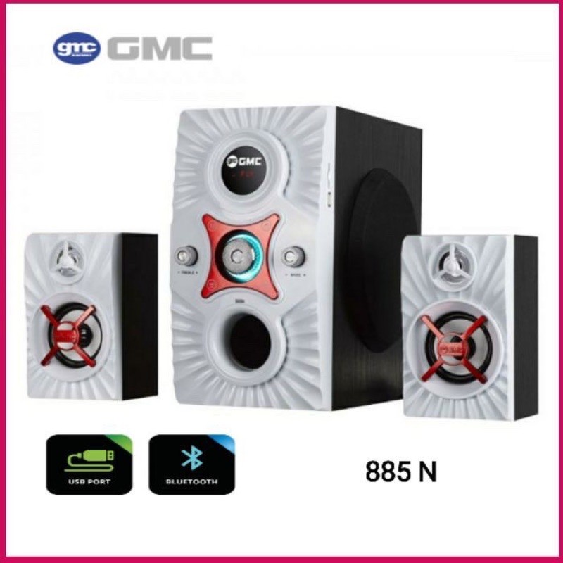 GMC Speaker Multimedia Bluetooth 885N