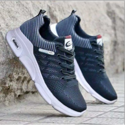 Pvn Fashion kekinian sepatu sneaker sneakers canvas casual pria cowok  laki laki dewasa original ori