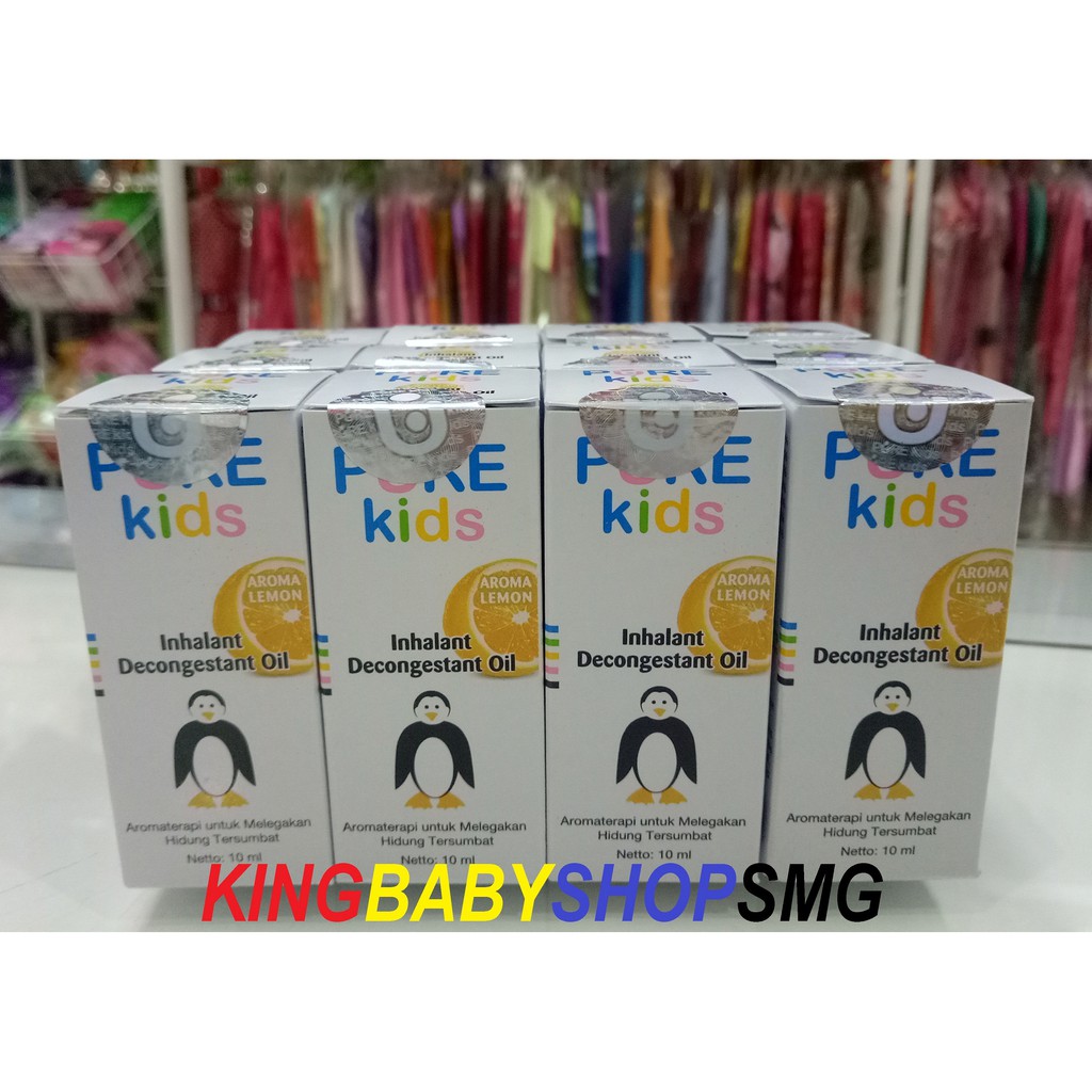 Pure Kids Inhalant Decongestant Oil 10ml Melegakan Hidung Tersumbat-2