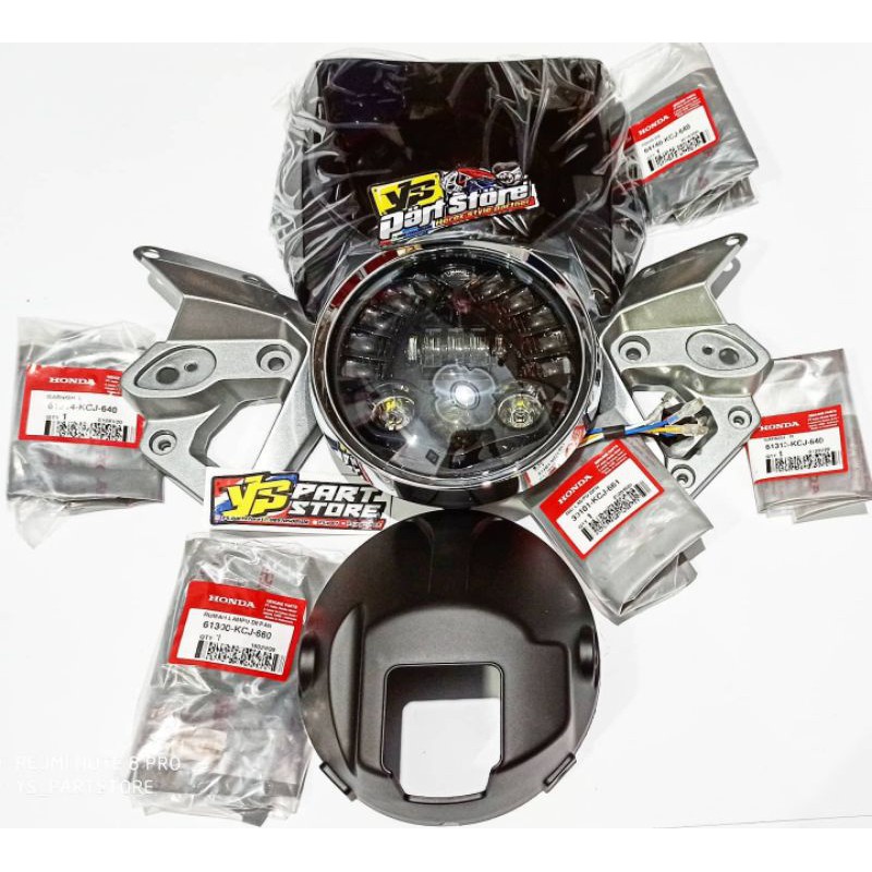 lampu daymaker tiger revo fullset barong ori AHM