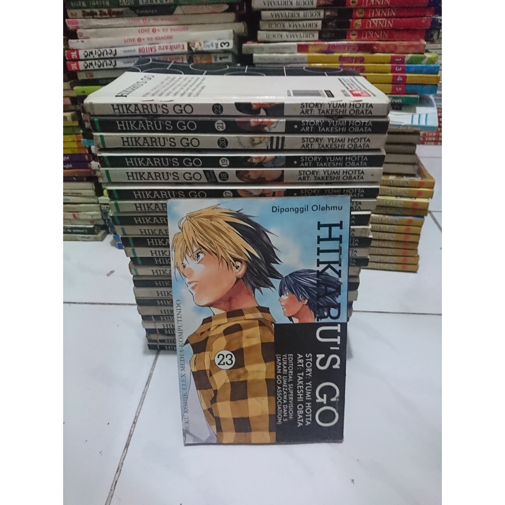 Komik Hikaru's Go 1-23 tamat - Yumi Hotta & Takeshi Obata