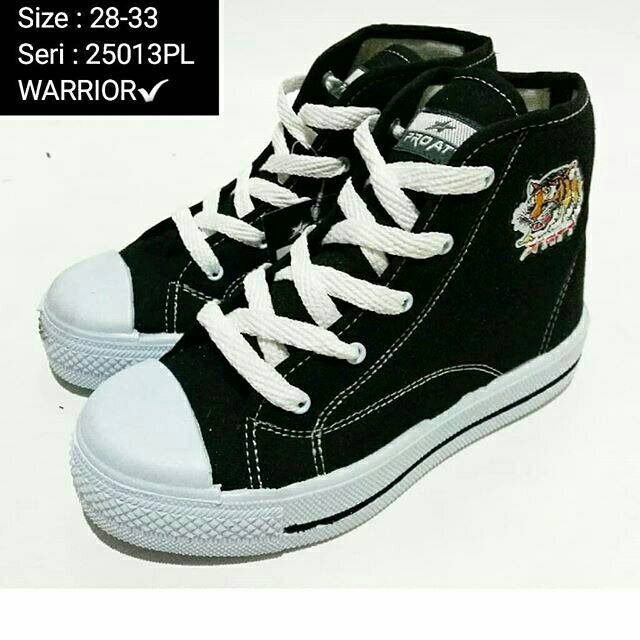 Sepatu sekolah pria wanita unisex sd att warrior macan 25013PL murah dan baru 28-33