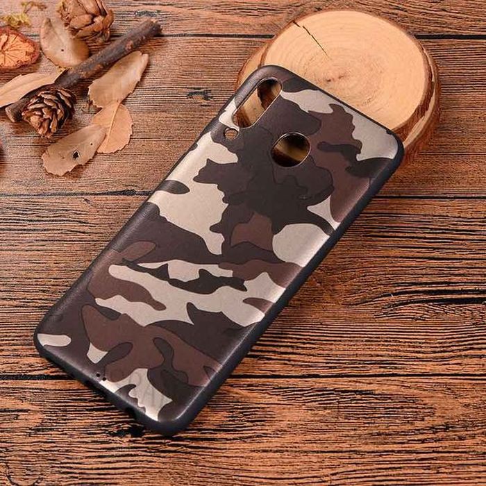 Samsung A20 A30 A50 A70 Soft Case Army Camouflage