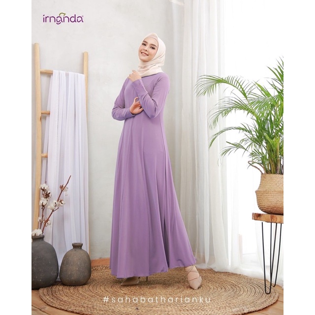 GAMIS DIAMOND SPANDEX POLOS DRESS IRNANDA