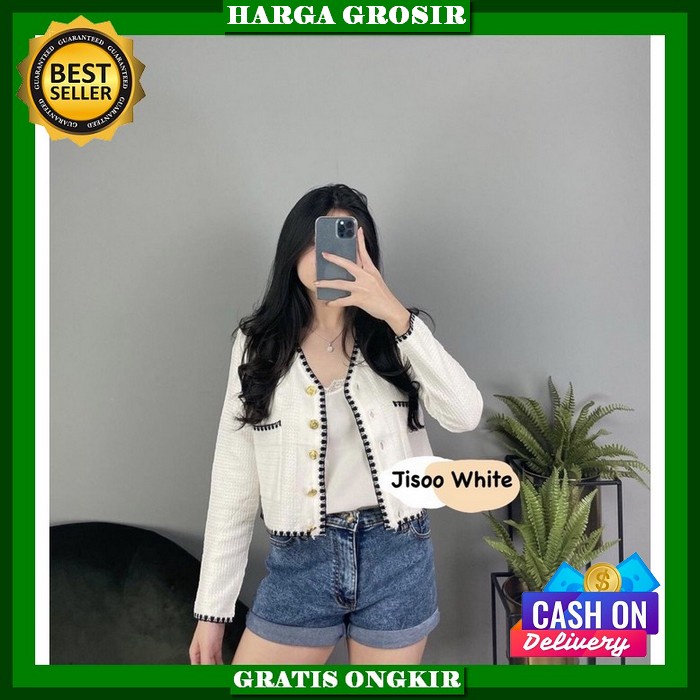 Outer Tenun Terbaru Motif Bunga Kombinasi || Kardigan Tenun Kombinasi || Baju Tenun Wanita Kekinian 