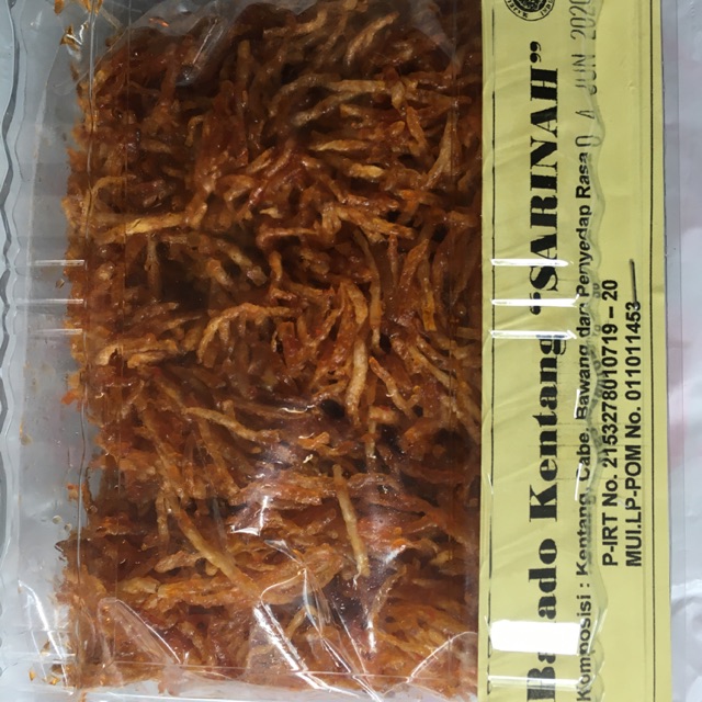 

Kentang Kering Balado Mustofa