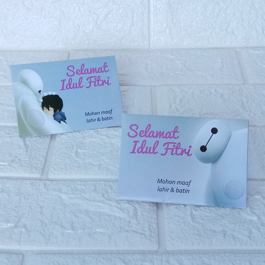 

Amplop Lebaran Karakter BayMax Kecil