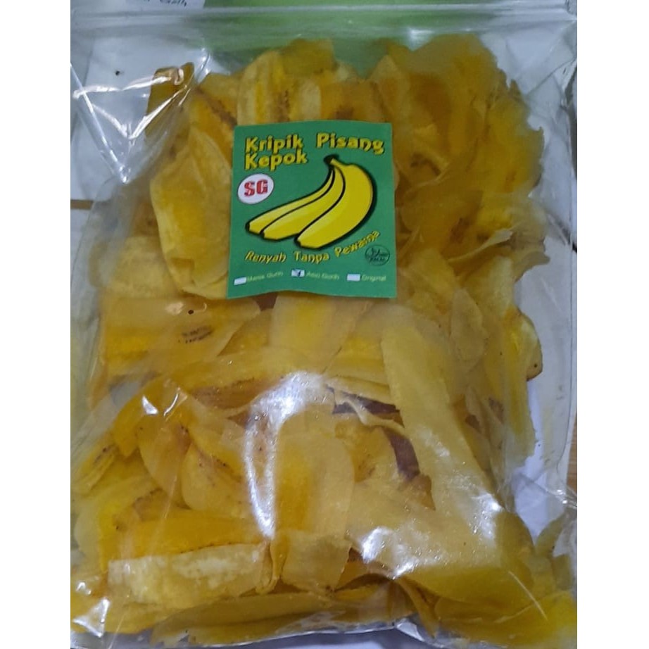 

Keripik Pisang Kepok 250 Gram