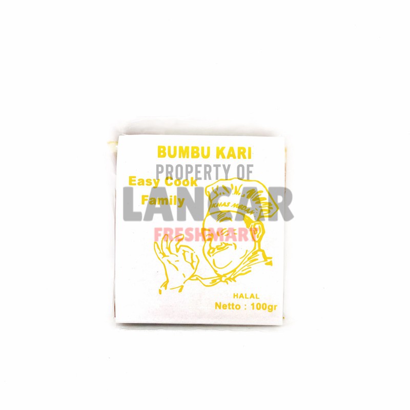 

EASYCOOK BUMBU KARI 100GR / BUMBU MASAK INSTAN BUMBU KARI 100GR