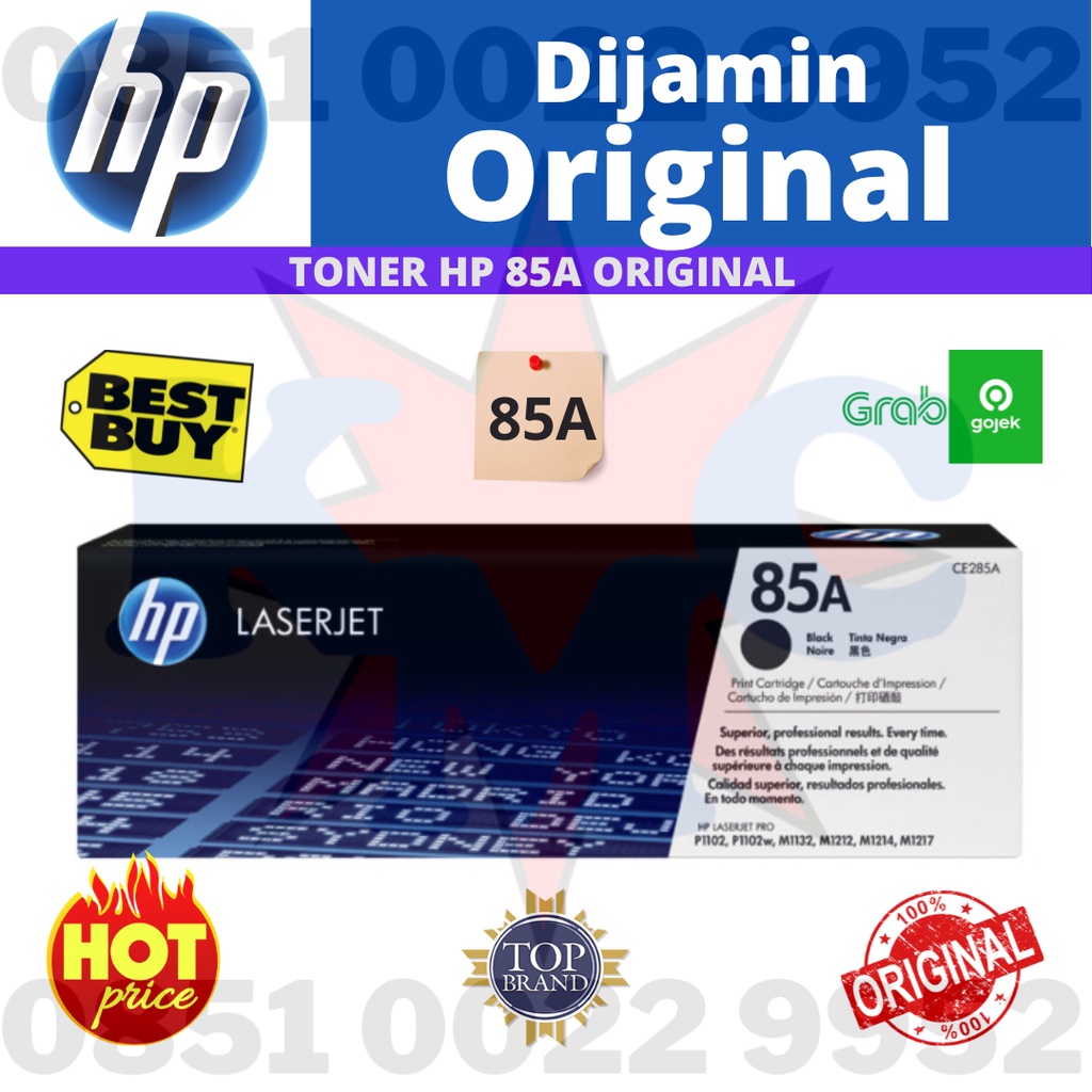 Toner HP 85A HP85A Black Original