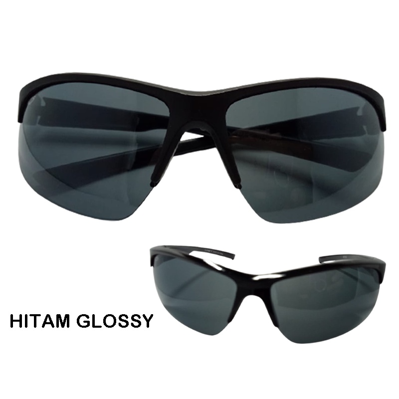 Kacamata Hitam Kacamata Pria Wanita Kaca mata Sunglasses Kacamata Sepeda Gowes Wanita Pria Anti UV 100% Fashion Sport Oversized Sunglasses Safety