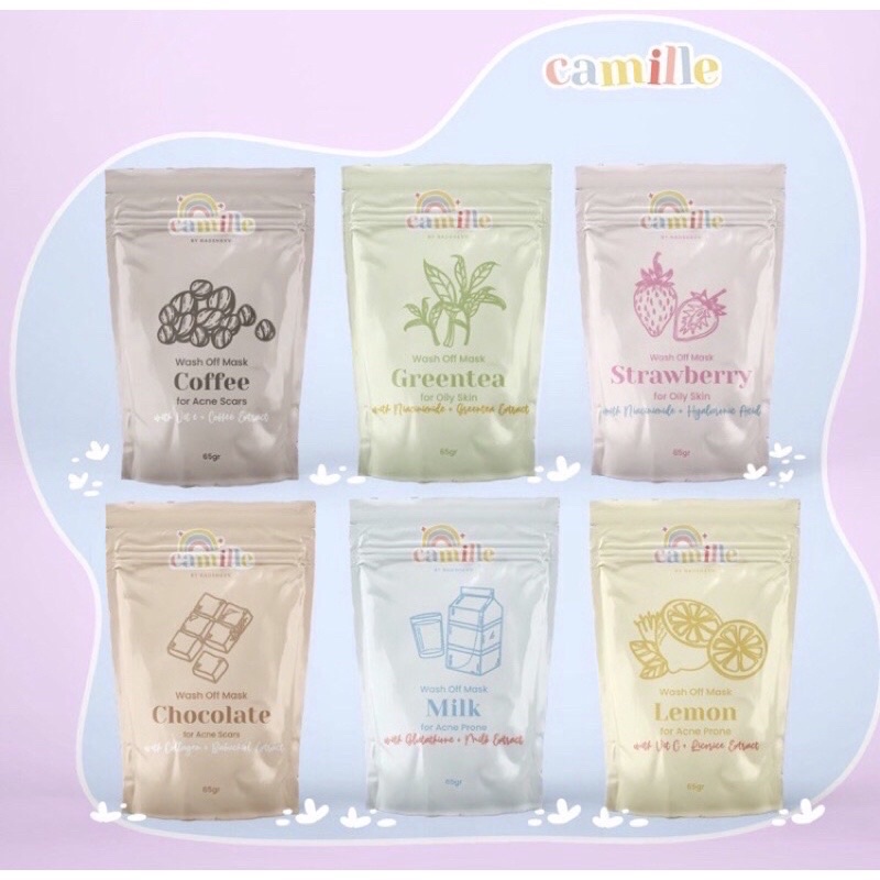 CAMILLE BEAUTY FACEMASK / MASKER CAMILLE