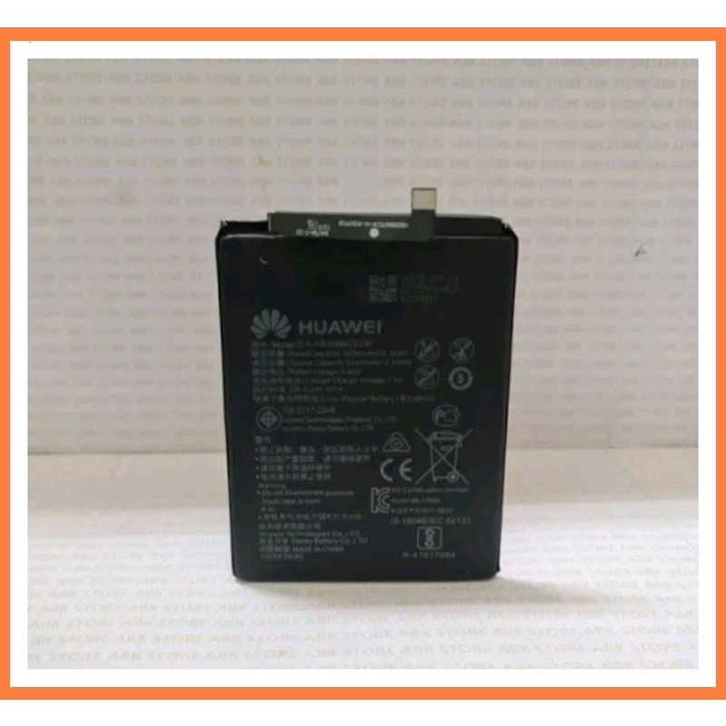 BATTERY BATRE BATERAI HUAWEI NOVA 2i 3i HB356687ECW MATE 10 LITE ORIGINAL