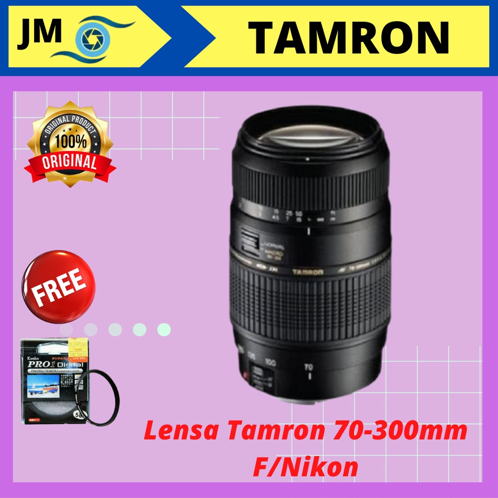 Lensa Tamron 70-300mm F/Nikon