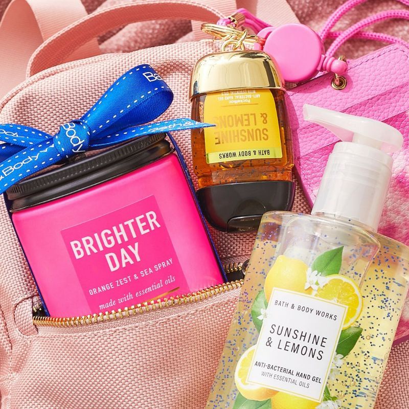 BATH AND BODY WORKS BBW SUNSHINE &amp; LEMONS SUNSHINE AND LEMONS SERIES MIST LOTION SHOWER GEL BODY CREAM HAND CREAM SHOWER GEL BODY CREAM LOTION MIST WASH WALLFLOWER ROOMSPRAY SCENTPORTABLE GENTLE GEL DEEP CLEANSING GENTLE FOAMING CREAMY LUXE